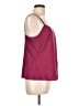 Alfani 100% Polyester Burgundy Tank Top Size 12 - photo 4
