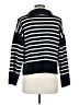 Papermoon Stripes Black Pullover Sweater Size M - photo 2