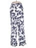 Chico's Print Blue Casual Pants Size Lg (2) - photo 1