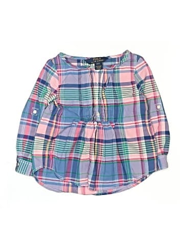 Polo by Ralph Lauren Long Sleeve Blouse (view 1)