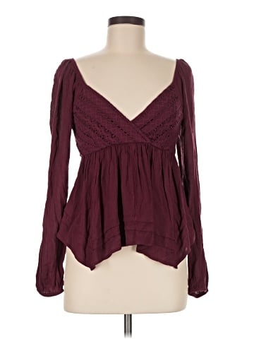 Hollister Long Sleeve Blouse (view 1)