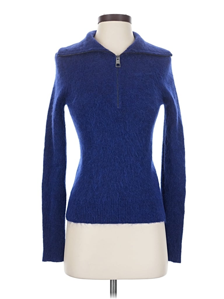 Click to view more detailed imagery on our partner's website Pre-owned Zara Pullover Sweater In Blue