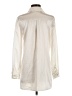 Princess Polly Metallic Ivory Long Sleeve Blouse Size 2 - photo 2