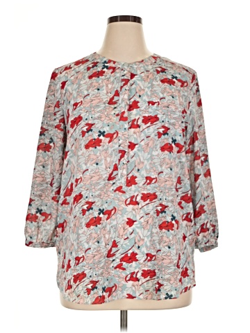 Not Your Daughter's Jeans 3/4 Sleeve Blouse (view 1)