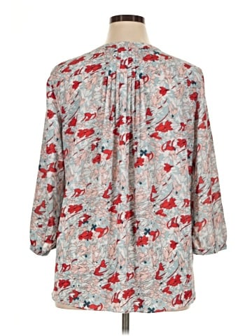 Not Your Daughter's Jeans 3/4 Sleeve Blouse (view 2)