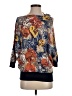 Sparrow Print Blue Pullover Sweater Size S - photo 1