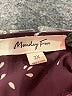 Monday Fun 100% Polyester Stars Purple Short Sleeve Blouse Size 2X - photo 7