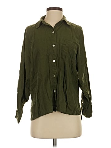 Wilfred Free Long Sleeve Button-Down Shirt (view 1)