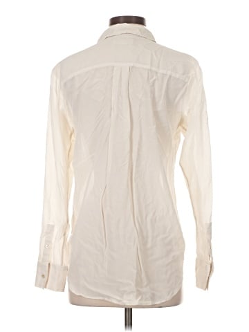 Everlane Long Sleeve Silk Top (view 2)