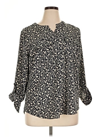 Cj Banks 3/4 Sleeve Blouse (view 1)