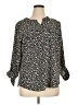 Cj Banks Black 3/4 Sleeve Blouse Size 0X - photo 1