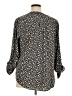 Cj Banks Black 3/4 Sleeve Blouse Size 0X - photo 2
