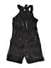 Zunie Metallic Black Romper Size 16 - photo 2
