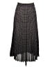 Max Studio Houndstooth Gray Casual Skirt Size S - photo 2