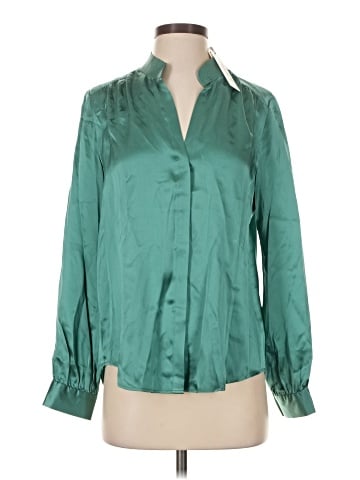 L'Agence Long Sleeve Blouse (view 1)