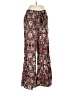 Ali & Kris 100% Polyester Paisley Red Casual Pants Size M - photo 1