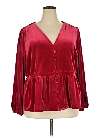 Old Navy Long Sleeve Blouse (view 1)