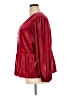 Old Navy Burgundy Long Sleeve Blouse Size 3X - photo 5