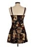 Cider Graphic Brown Cocktail Dress Size M - photo 2