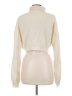 Romwe Ivory Turtleneck Sweater Size M - photo 2