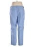 Talbots 100% Cotton Solid Blue Casual Pants Size 14 - photo 2