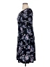 Connected Apparel Floral Black Casual Dress Size 16 - photo 5