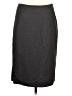 Theory Solid Gray Wool Skirt Size 10 - photo 1