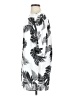 Old Navy 100% Polyester Print White Casual Dress Size S - photo 5