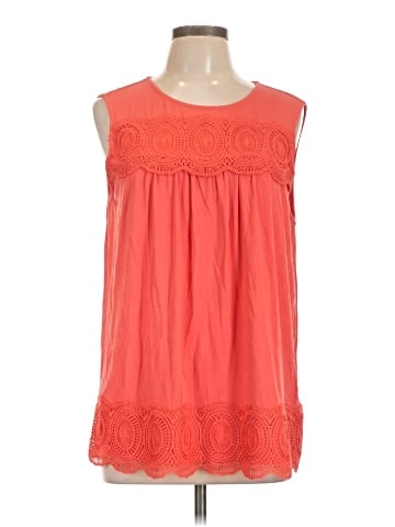 Adrianna Papell Sleeveless T-Shirt (view 1)
