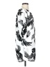 Old Navy 100% Polyester Print White Casual Dress Size S - photo 4