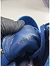 Chanel 100% Velvet Blue Ankle Boots Size EU 37 1/2 - photo 3