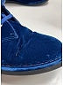 Chanel 100% Velvet Blue Ankle Boots Size EU 37 1/2 - photo 4