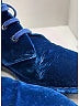 Chanel 100% Velvet Blue Ankle Boots Size EU 37 1/2 - photo 7