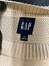 Gap 100% Cotton Tan Turtleneck Sweater Size M - photo 7