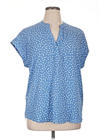 Cynthia Steffe Short Sleeve Blouse (view 1)