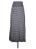 Splendid Stripes Gray Casual Skirt Size S - photo 2
