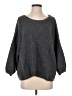 7 For All Mankind Solid Gray Pullover Sweater Size S - photo 1