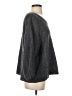 7 For All Mankind Solid Gray Pullover Sweater Size S - photo 4