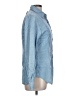 Ann Taylor 100% Cotton Blue Long Sleeve Button-Down Shirt Size 10 - photo 4