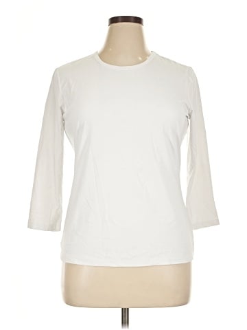 J. McLaughlin 3/4 Sleeve T-Shirt (view 1)