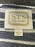 Sail to Sable Stripes Gray Casual Dress Size L - photo 7