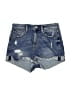 H&M Blue Denim Shorts Size 6 - photo 1