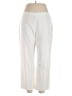 St. John Solid Ivory Casual Pants Size 14 - photo 1
