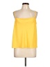 Topshop Yellow Sleeveless Top Size 10 - photo 1