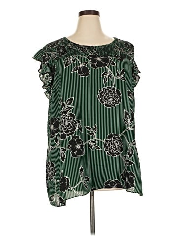 City Chic Short Sleeve Blouse (view 1)