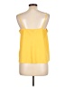 Topshop Yellow Sleeveless Top Size 10 - photo 2
