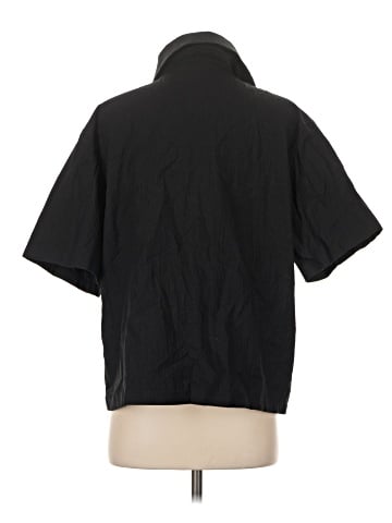 Topshop Short Sleeve Button-Down Shirt (view 2)