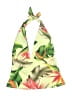 2Bamboo Tropical Green Swimsuit Top Size S - photo 1