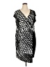 Lane Bryant Graphic Black Cocktail Dress Size 22 - 24 Plus - photo 1