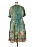 Unbranded Paisley Teal Casual Dress Size 3X - photo 2